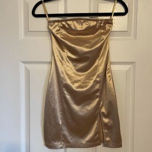 Urban Outfitters Gold Dress